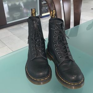 Black Dr. Marten Boots